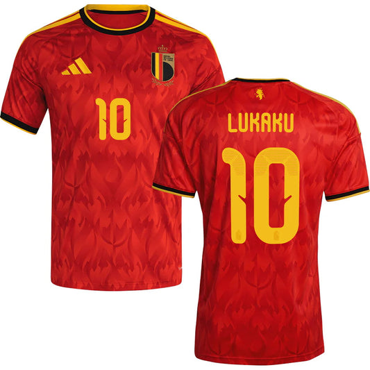 Belgium Romelu Lukaku 10 Home Soccer Jersey World Cup 2026