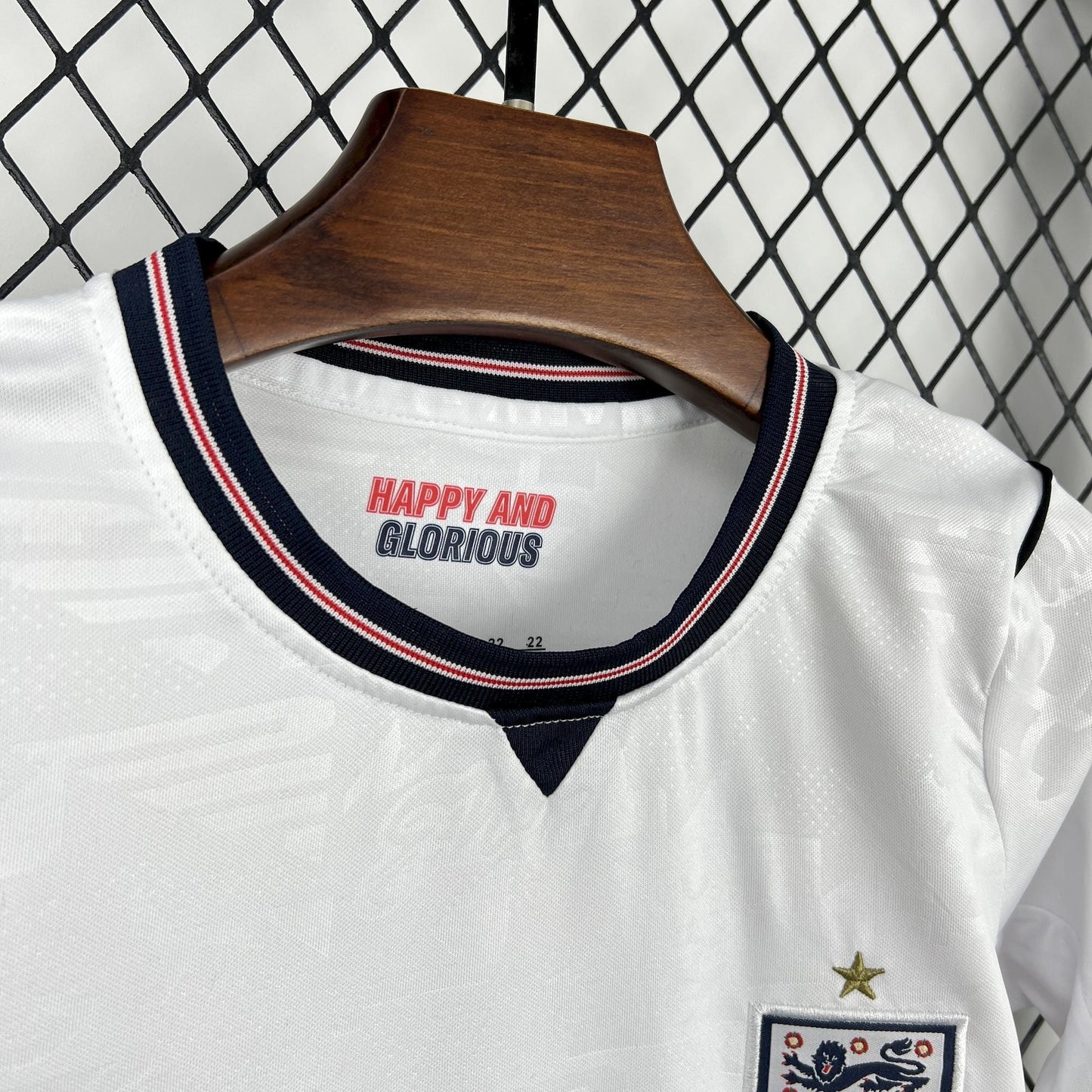England Kids Home Soccer Jersey World Cup 2026