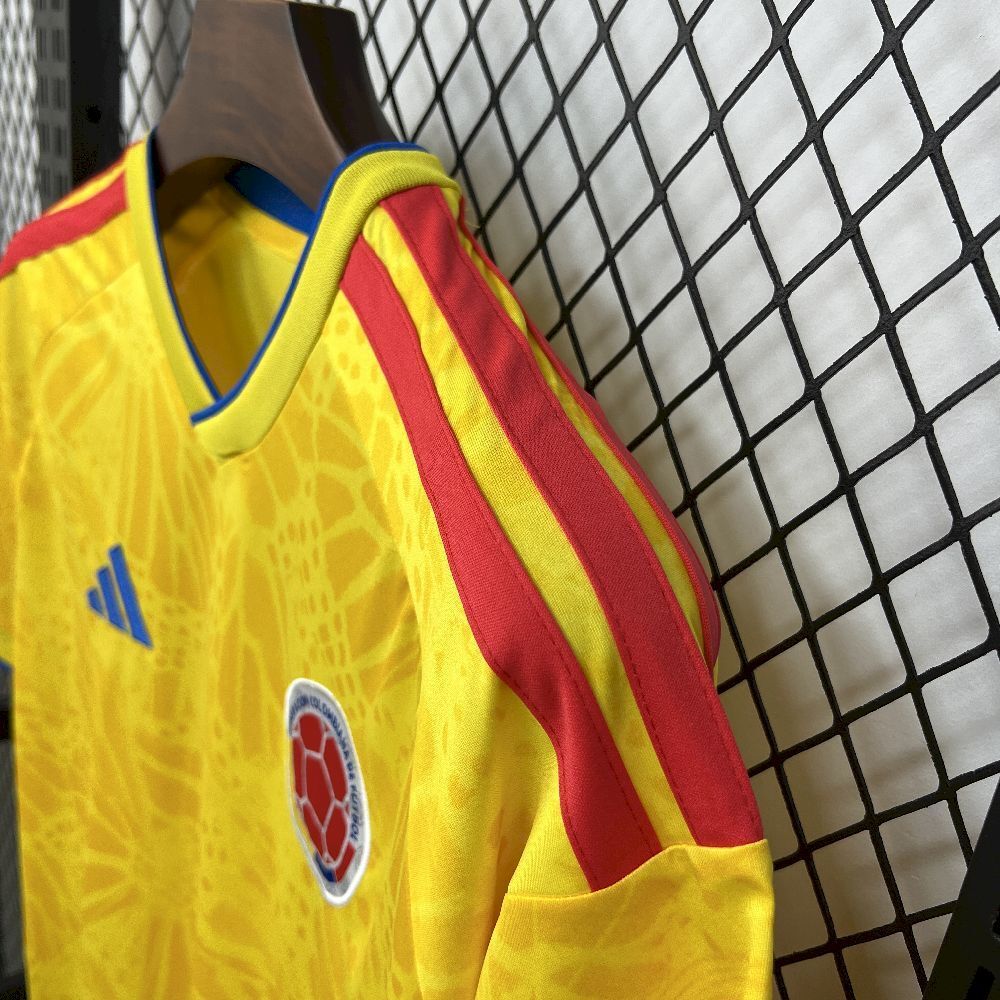 Colombia Jhon Arias 11 Home Soccer Jersey World Cup 2026