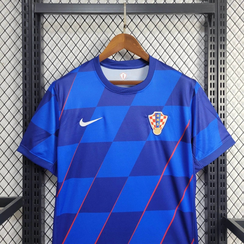 Croatia Ivan Rakitić 7 Away Soccer Jersey Euro 2024