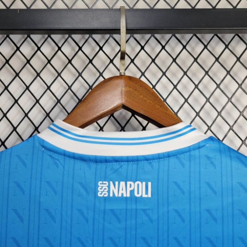 Naples Kevin De Bruyne 11 Home Soccer Jersey 2025-2026