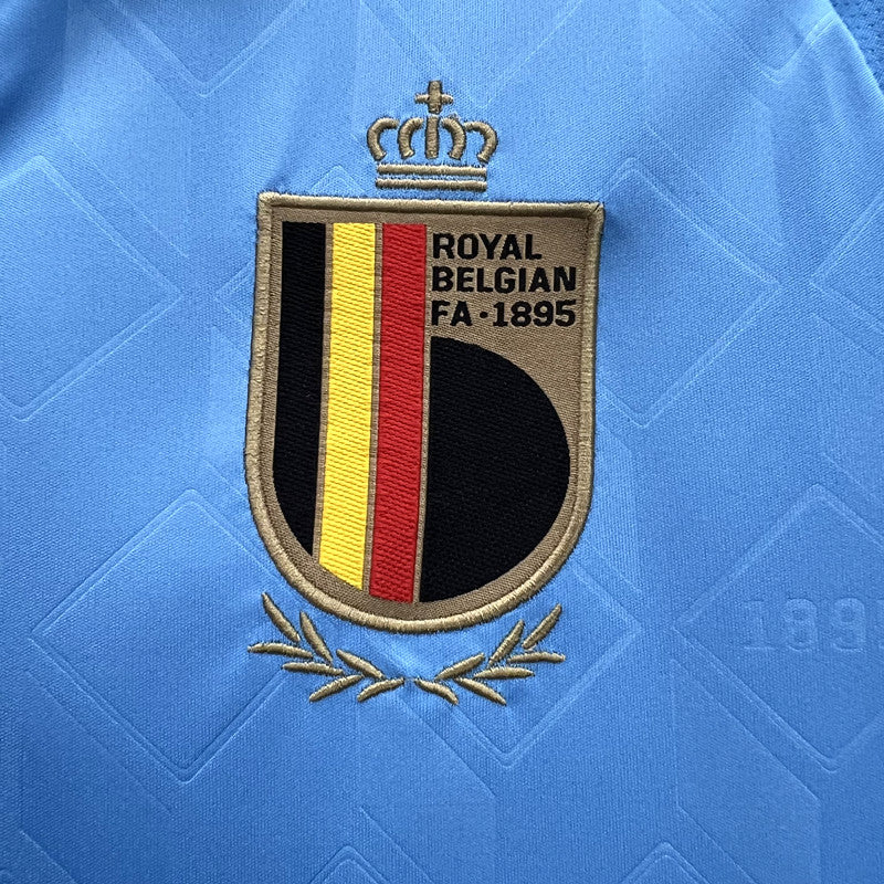 Belgium Charles De Ketelaere 22 Away Soccer Jersey UEFA Euro 2024