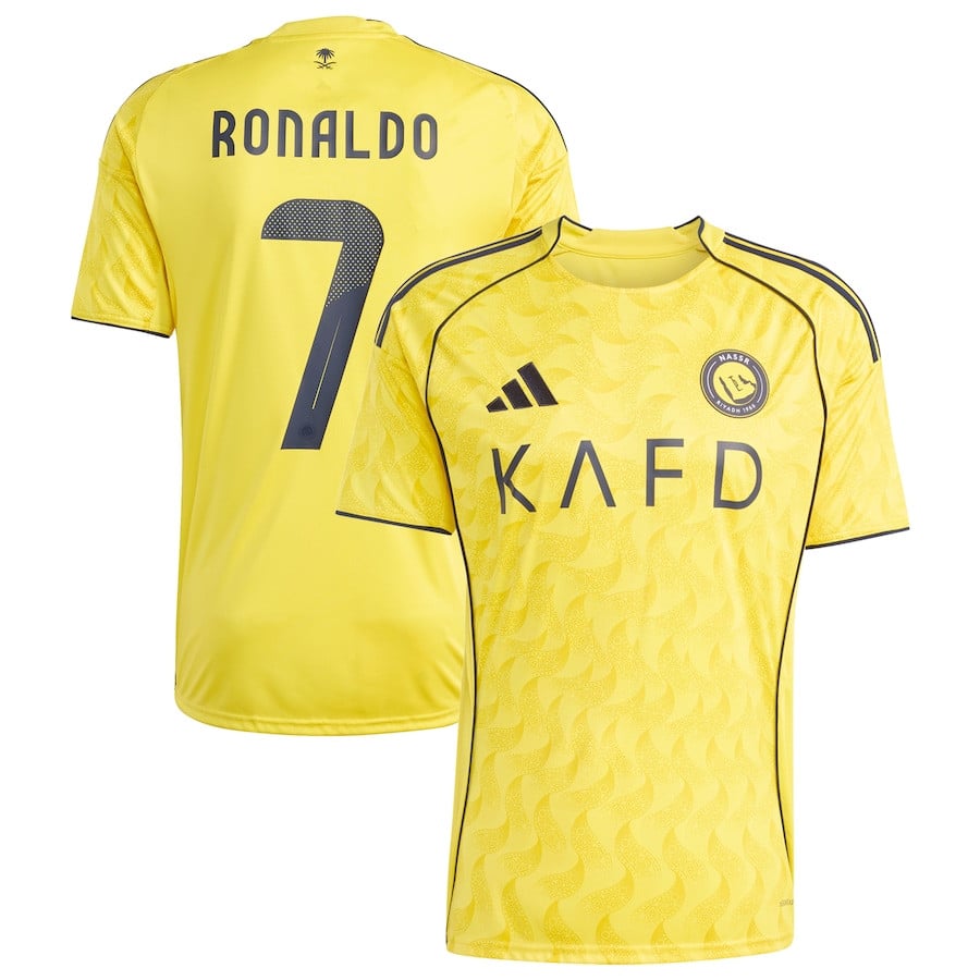 Al Nassr Cristiano Ronaldo 7 Home Soccer Jersey 2025-2026