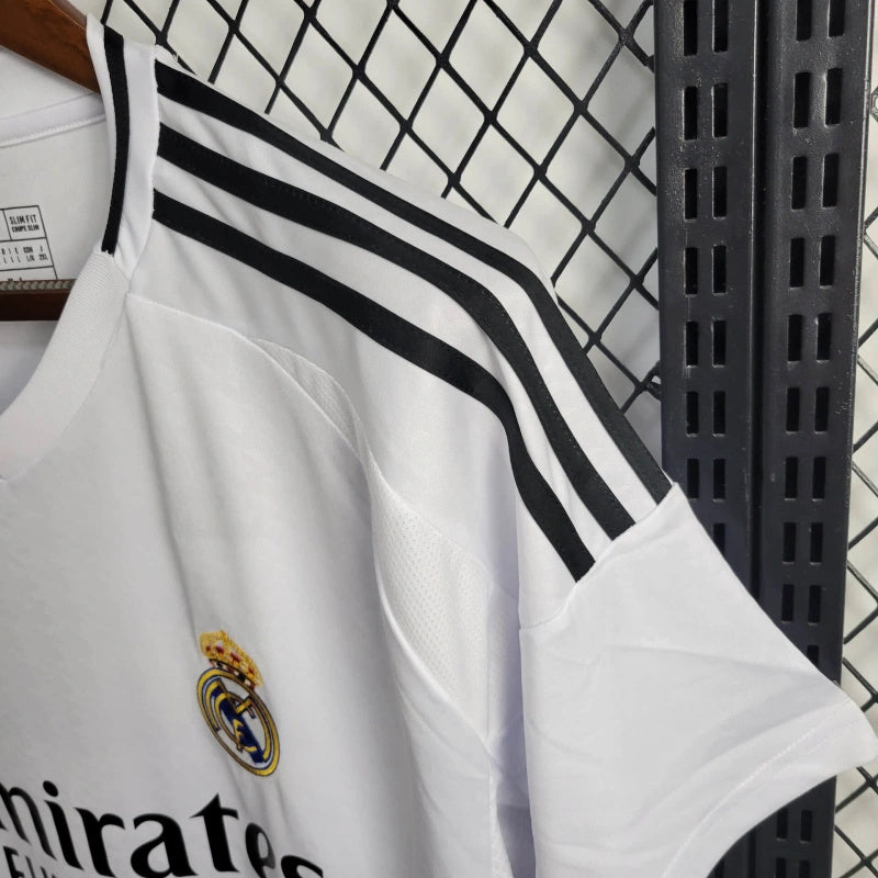 Real Madrid Kylian Mbappé 9 Home Soccer Jersey 2024/25