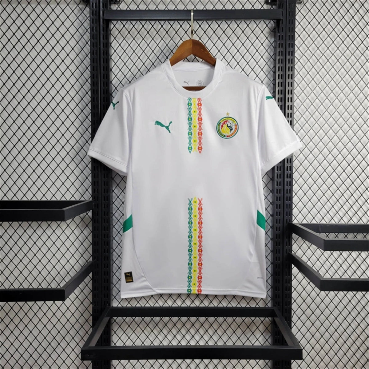 Senegal Nicolas Jackson 7 Home Soccer Jersey 2024/25