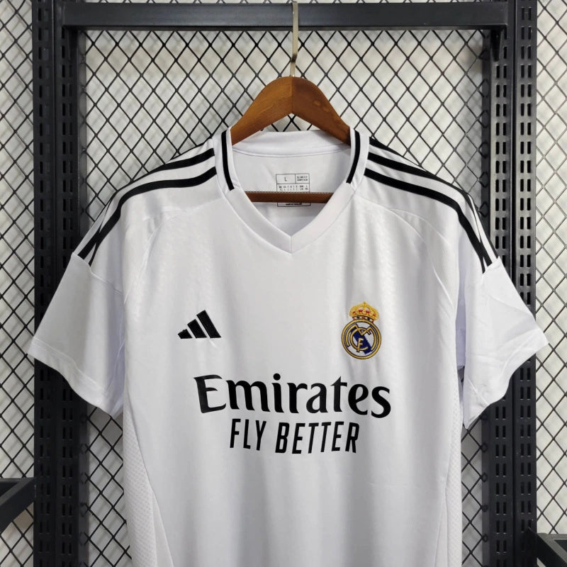 Real Madrid Kylian Mbappé 9 Home Soccer Jersey 2024/25