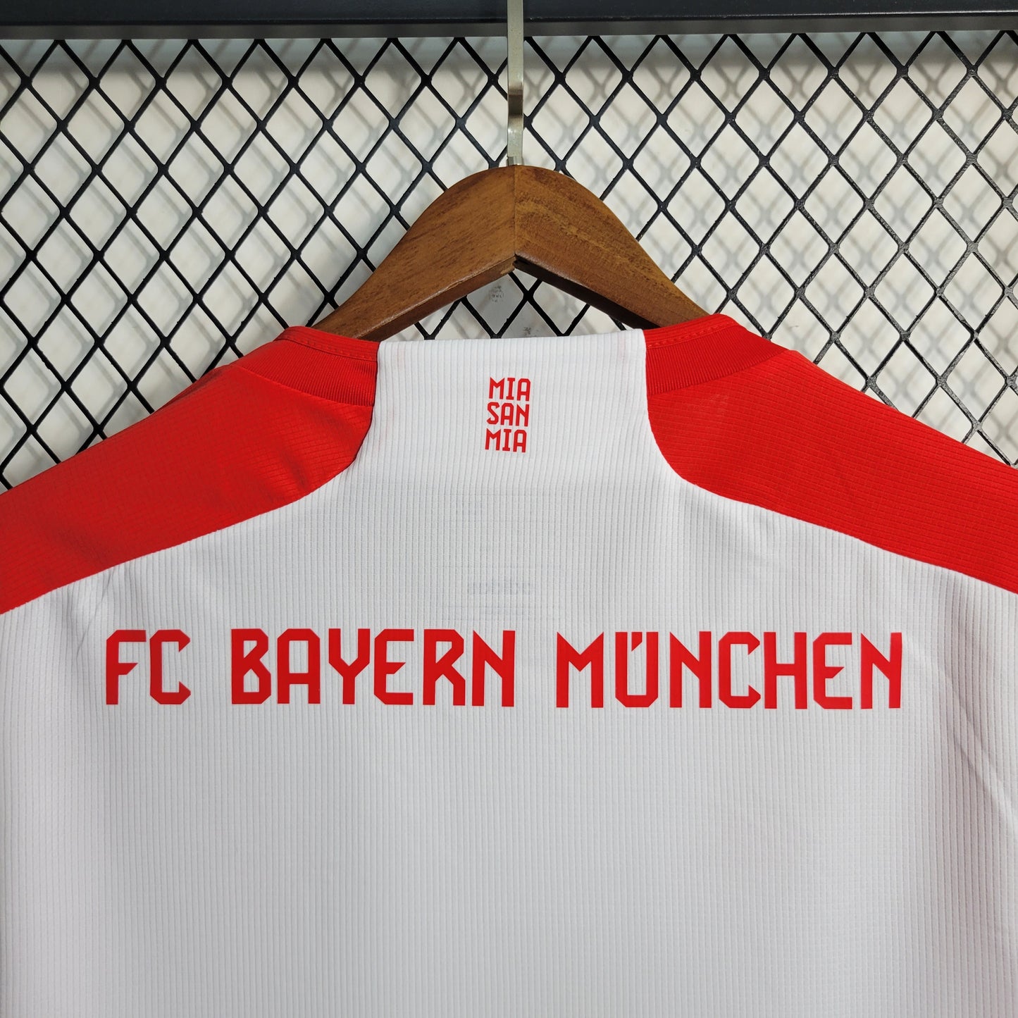 Bayern Munich Jamal Musiala 42 Home Soccer Jersey 2023/24