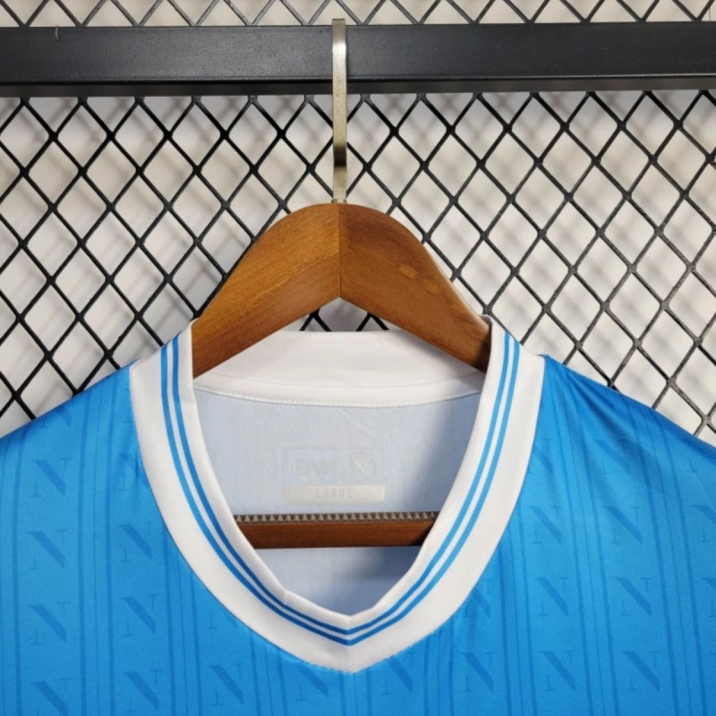 Naples Kevin De Bruyne 11 Home Soccer Jersey 2025-2026