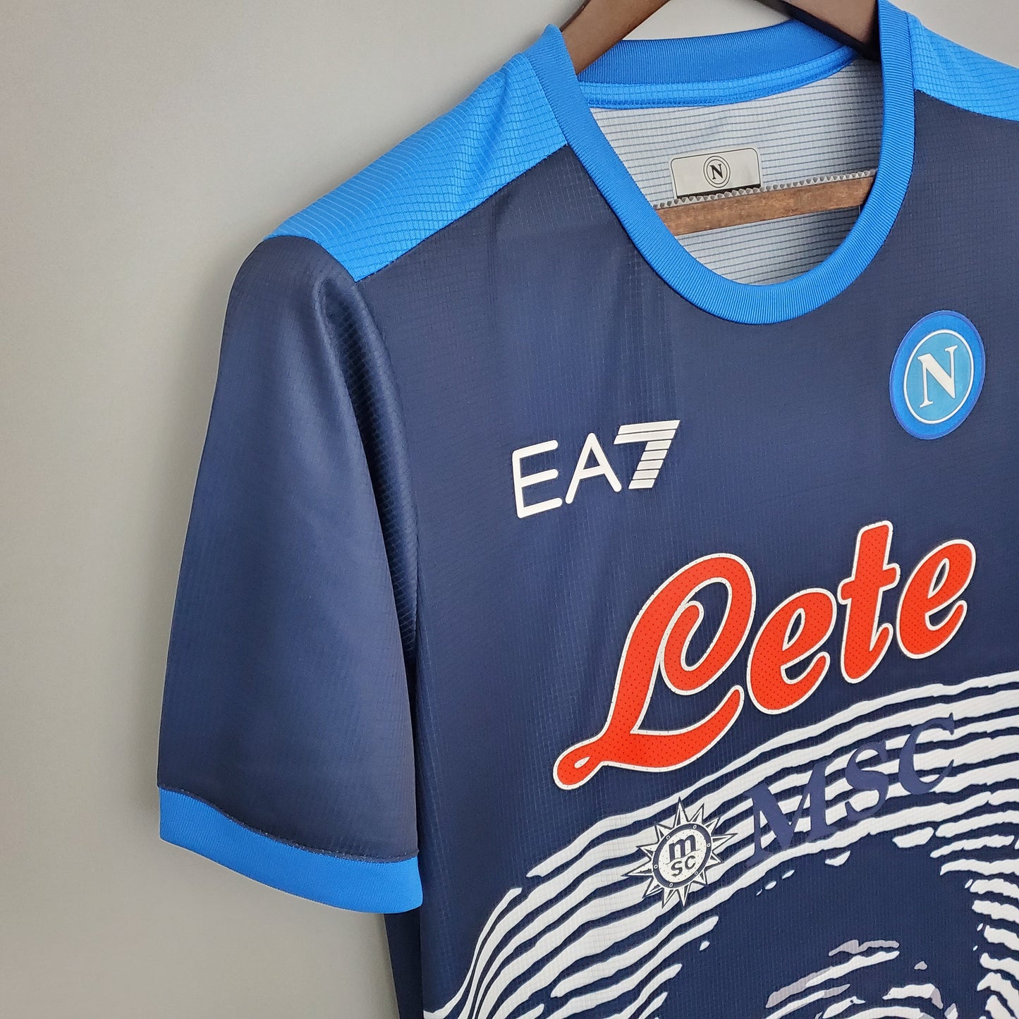 Napoli Maradona Special Edition Soccer Jersey - Blue ( Customized Your Name )