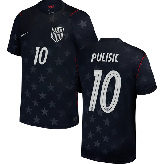 USA Christian Pulisic 10 Away Soccer Jersey World Cup 2026