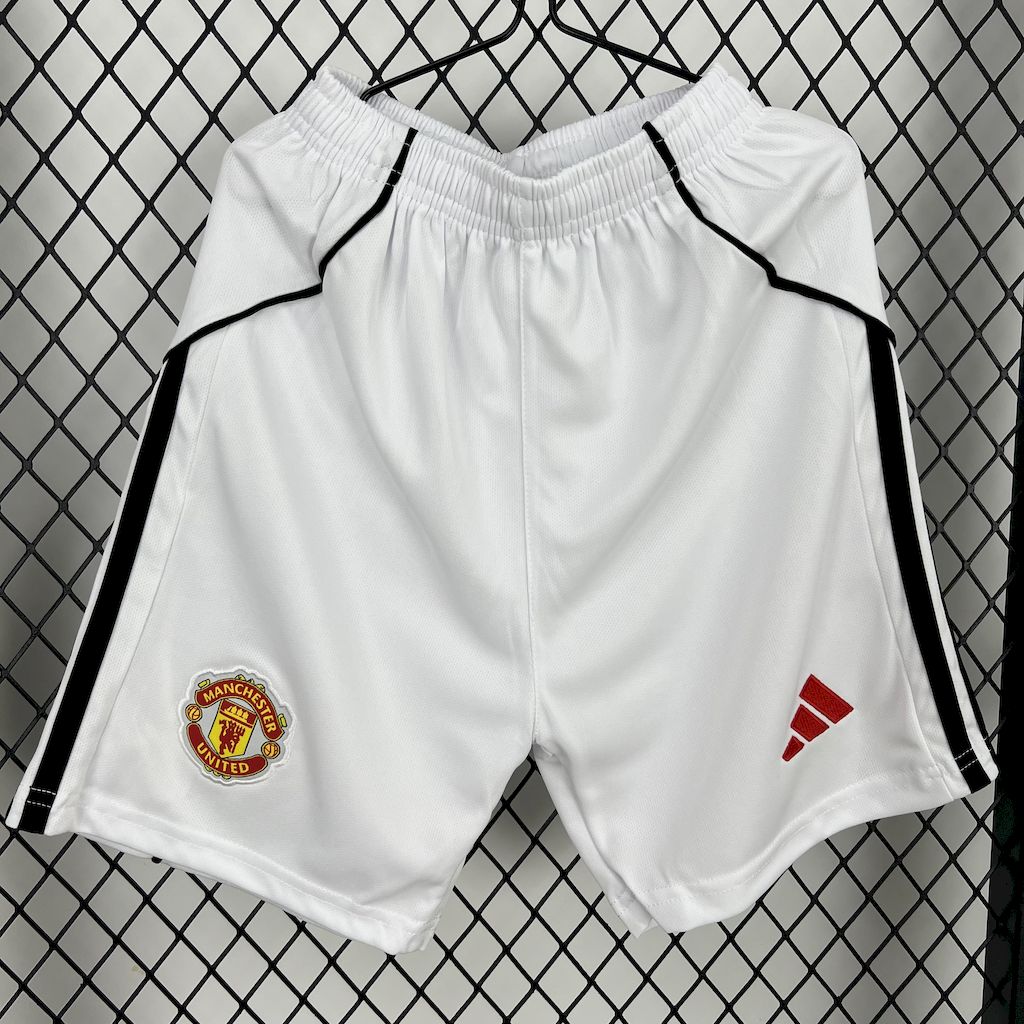 Manchester United Bruno Fernandes 8 Kids Home Soccer Jersey 2025-2026