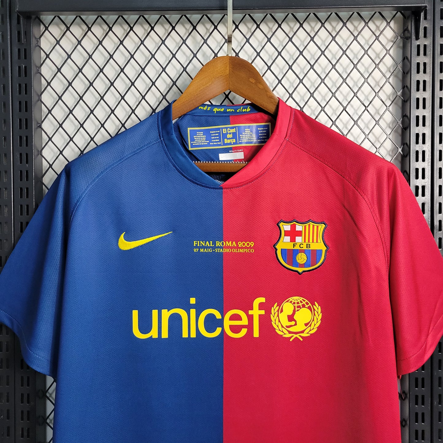 FC Barcelona Lionel Messi 10 Home Retro Soccer Jersey 2008-2009