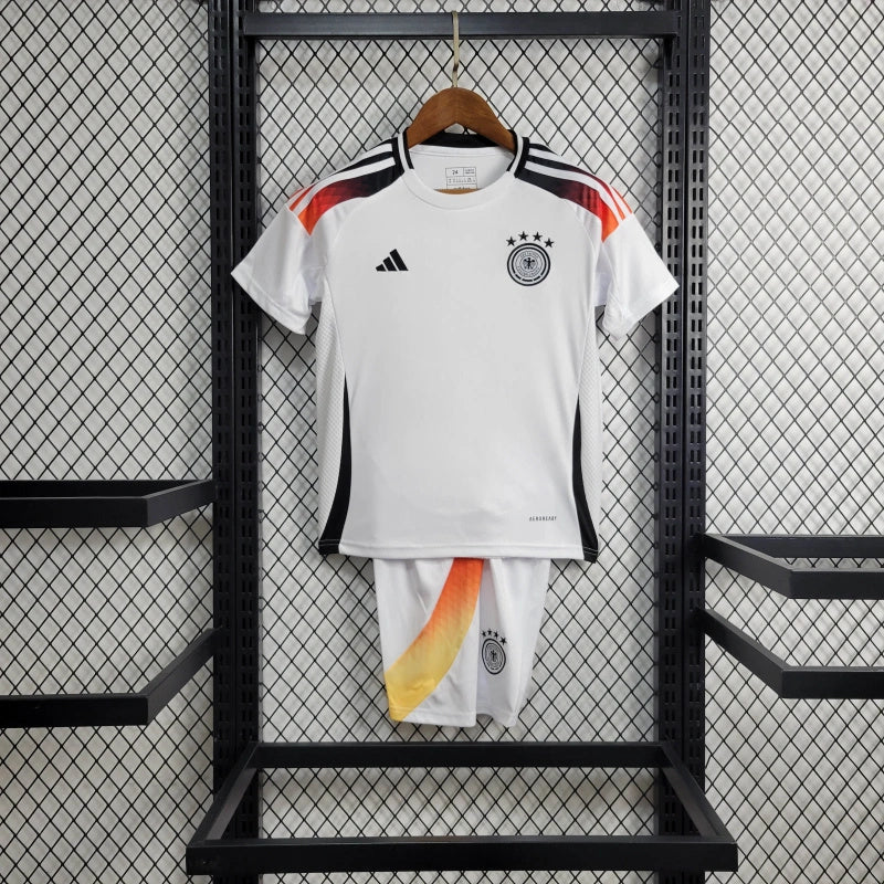 Germany Jamal Musiala 10 Kids Home Soccer Jersey Euro 2024