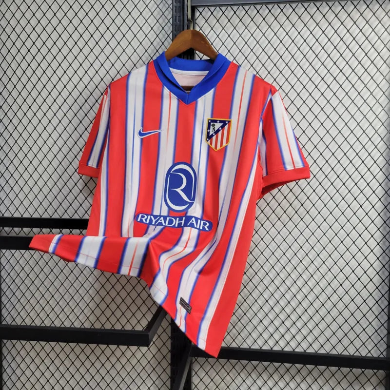 Atletico Madrid Julián Alvarez 19 Home Soccer Jersey 2024/25