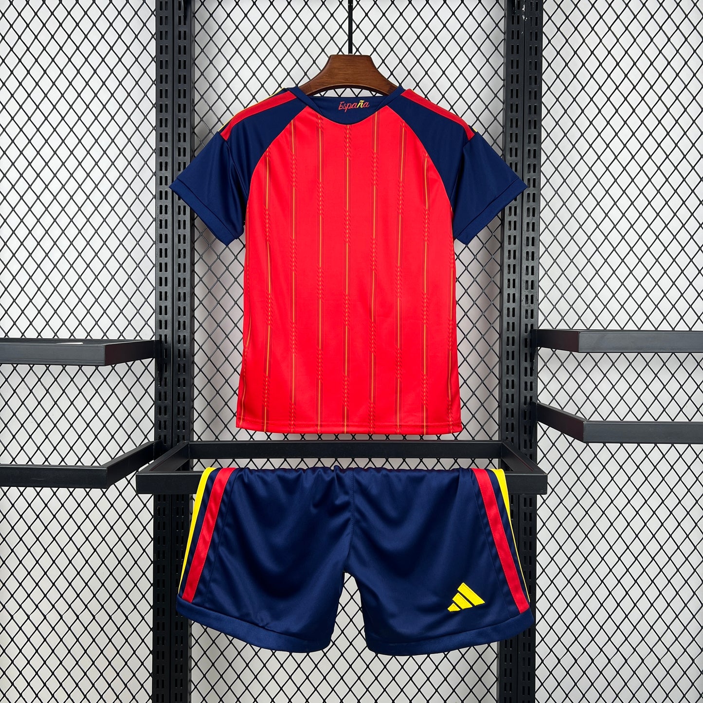 Spain Kids Home Soccer Jersey World Cup 2026