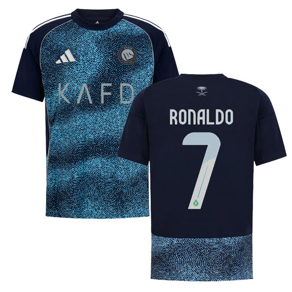 Al Nassr Cristiano Ronaldo 7 Away Soccer Jersey 2025-2026