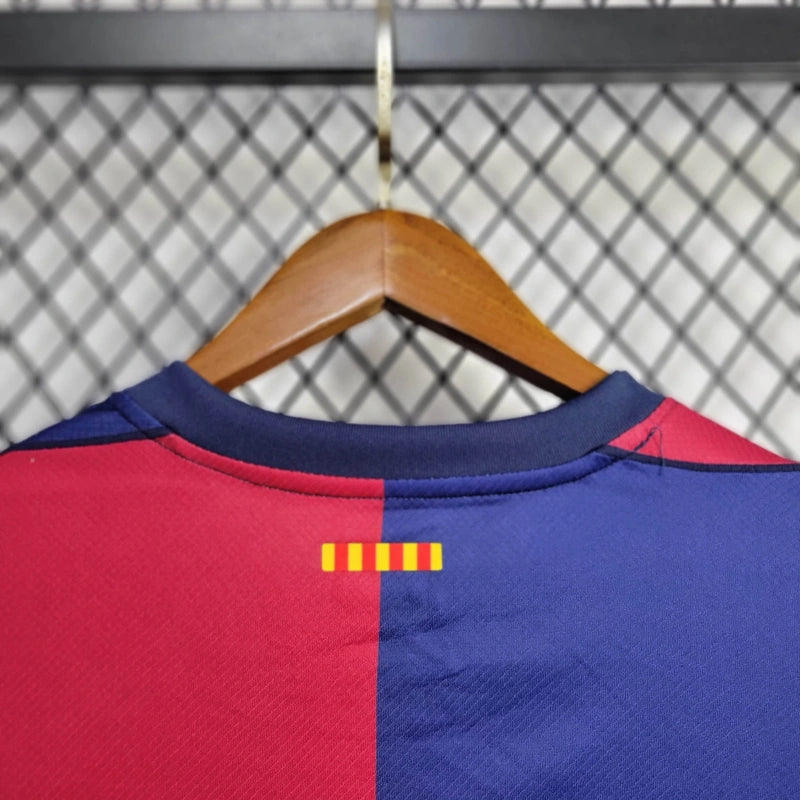 FC Barcelona Lamine Yamal 19 Long Sleeve Home Soccer Jersey 2024/25