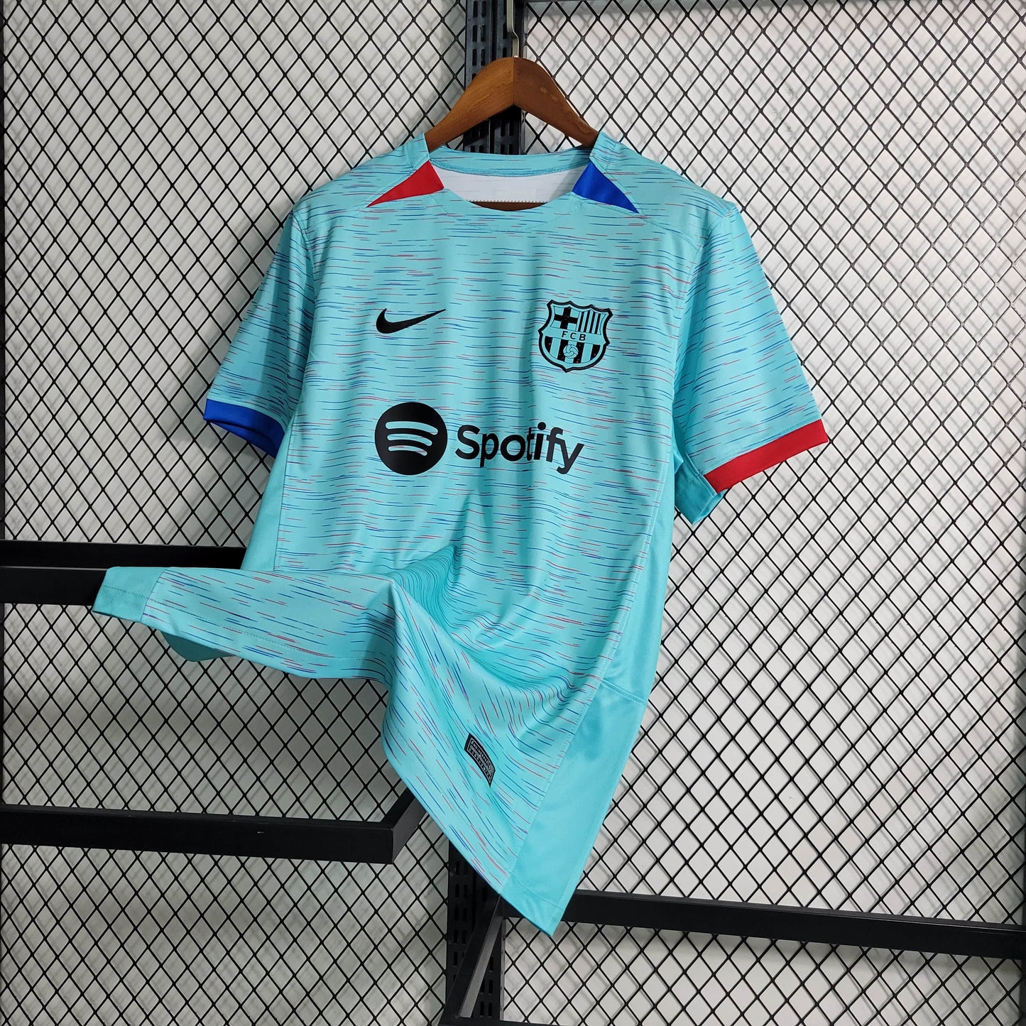 FC Barcelona Robert Lewandowski 9 Third Soccer Jersey 2023/24