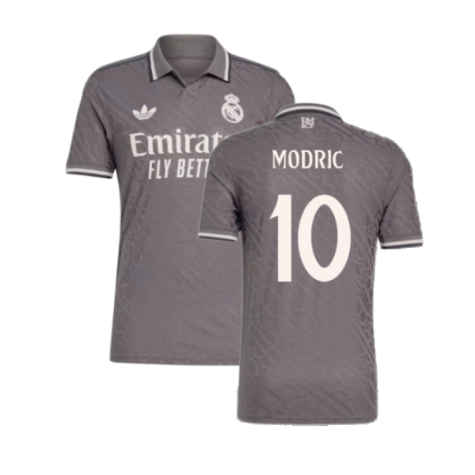 Real Madrid Luka Modric 10 Third Soccer Jersey 2024/25