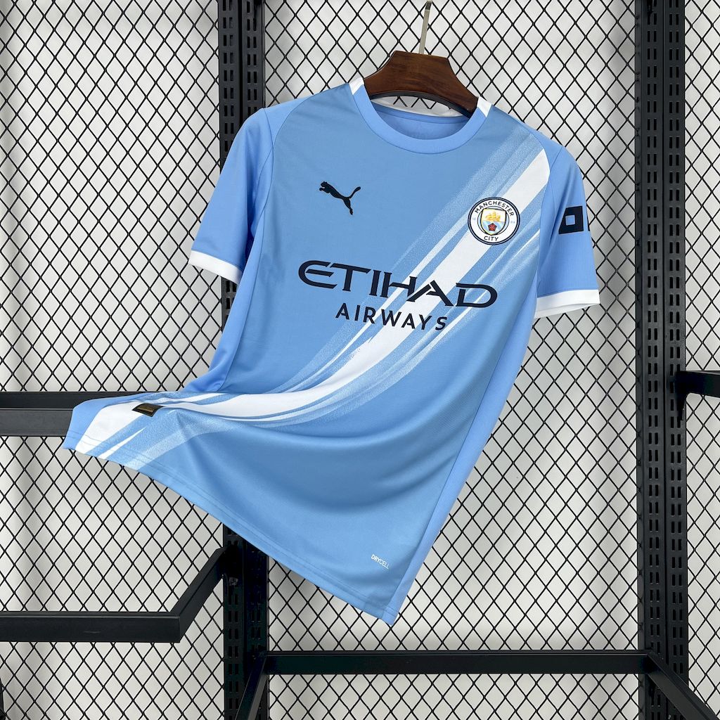 Manchester City Kevin De Bruyne 17 Home Soccer Jersey 2025-2026