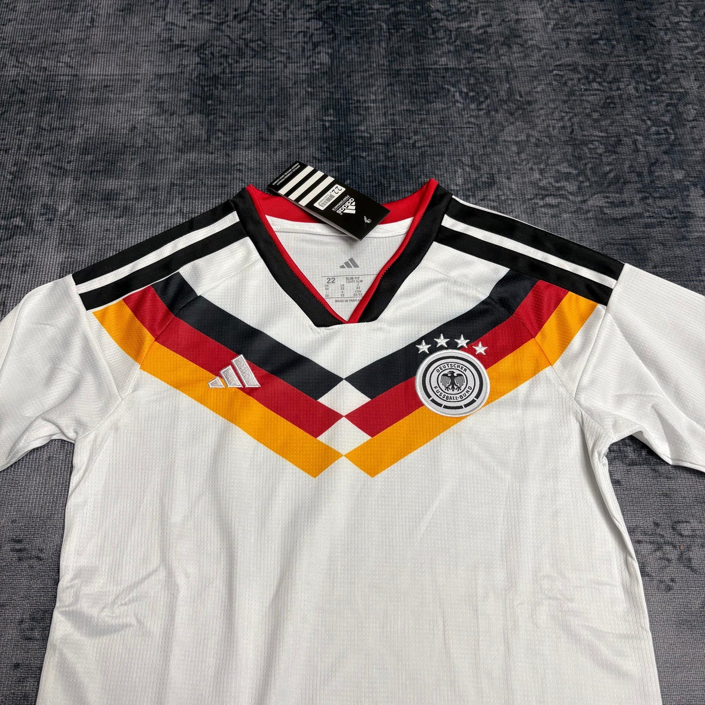 Germany Kids Long Sleeve Home Soccer Jersey World Cup 2026
