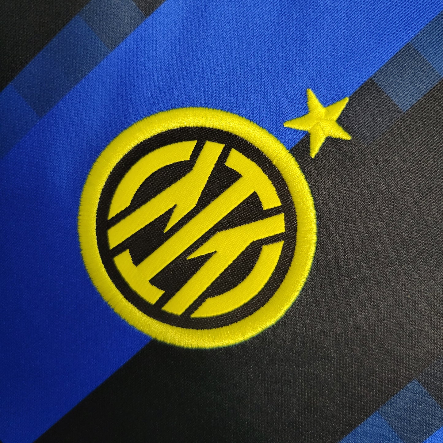 Inter Milan Lautaro Martinez 10 Home Soccer Jersey 2023/24 ( With Sponsor )