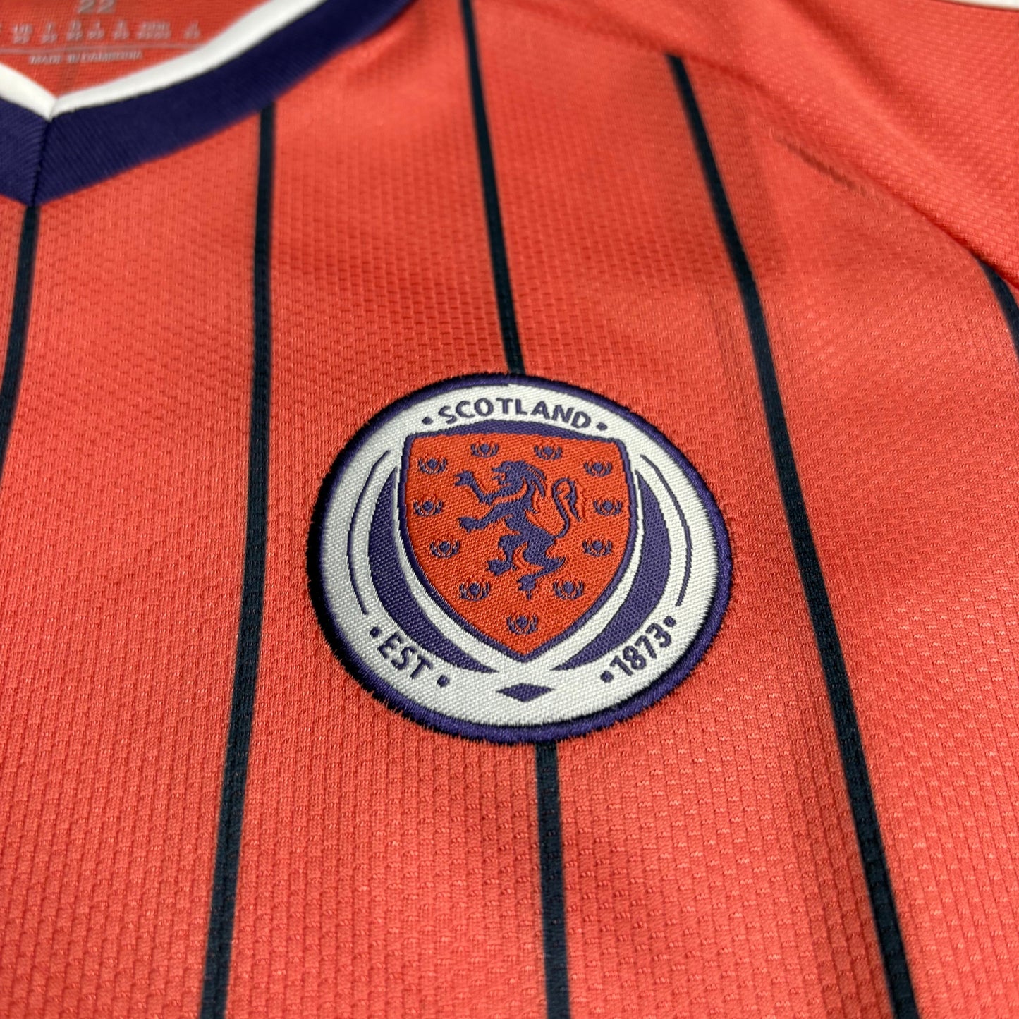 Scotland Kids Away Soccer Jersey World Cup 2026