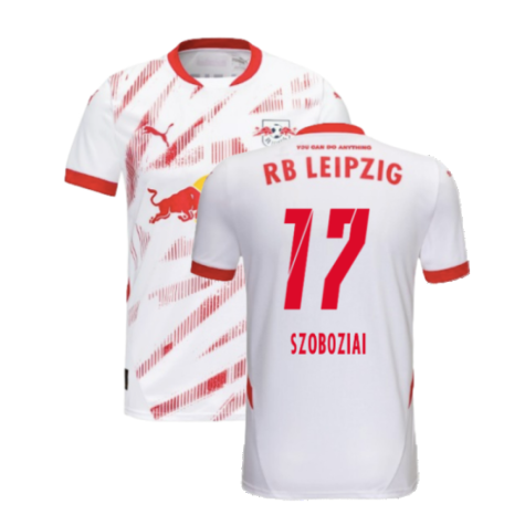 RB Leipzig Dominik Szoboszlai 17 Home Soccer Jersey 2024/25