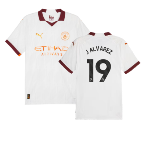 Man City Julián Álvarez 19 Away Soccer Jersey 2023/24