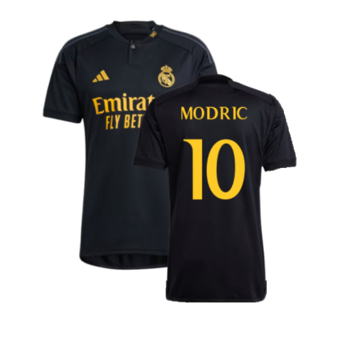 Real Madrid Luka Modric 10 Third Soccer Jersey 2023/24