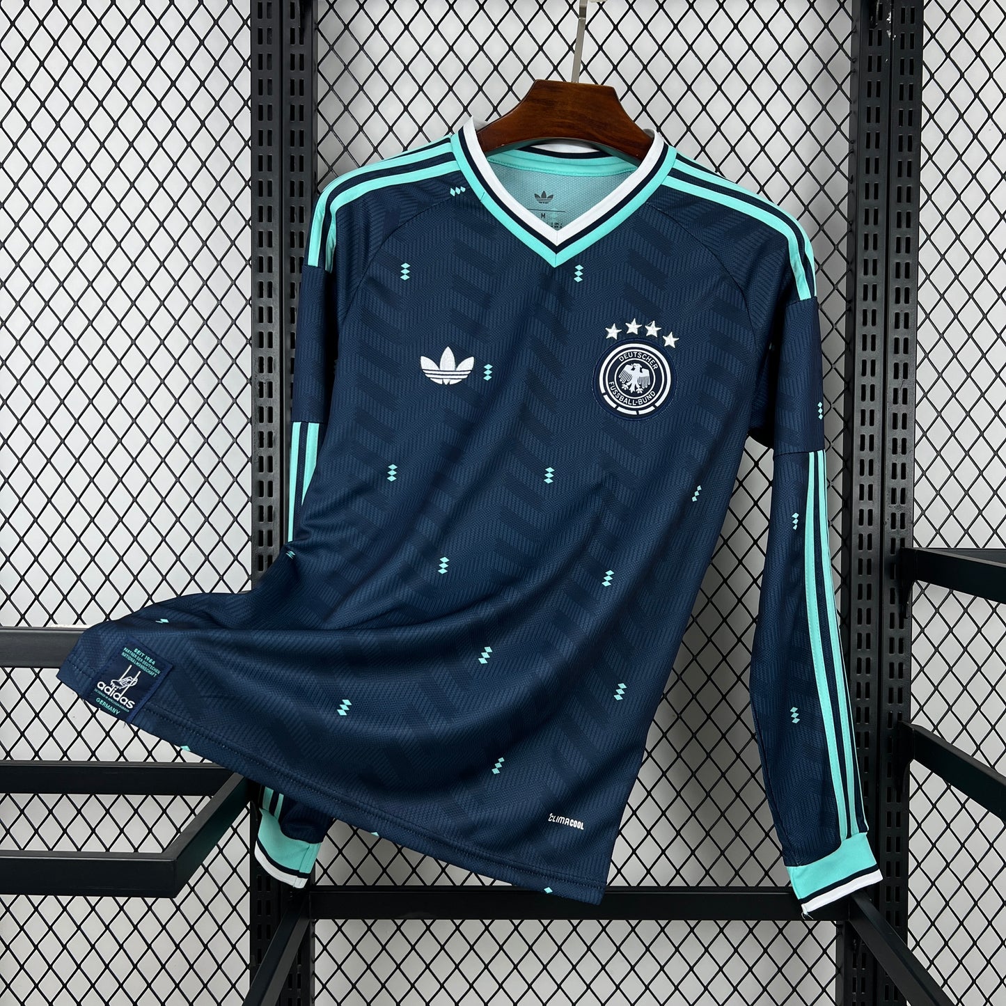 Germany Jamal Musiala 10 Long Sleeve Away Soccer Jersey World Cup 2026