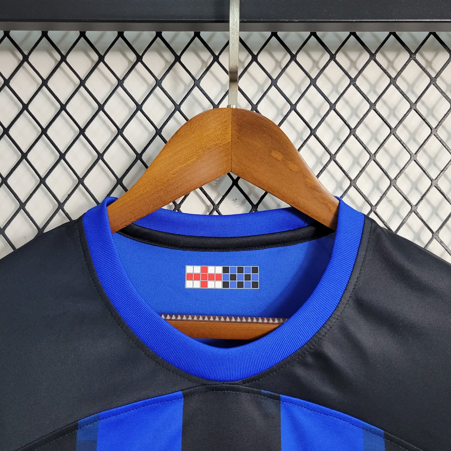 Inter Milan Lautaro Martinez 10 Home Soccer Jersey 2023/24 ( With Sponsor )