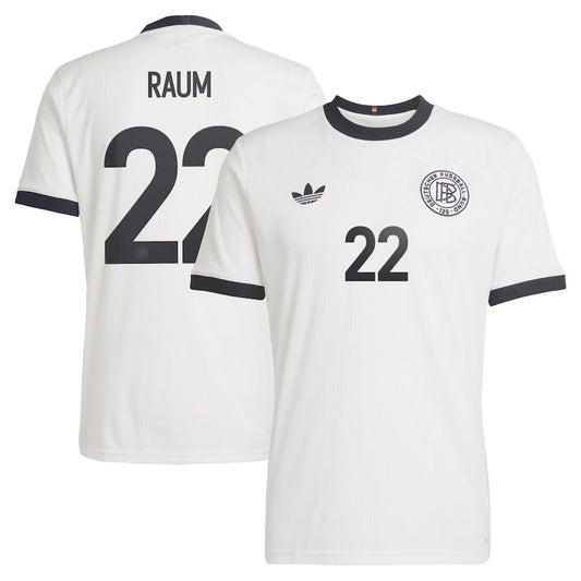 Germany 125 Anniversary David Raum 22 Home Soccer Jersey 2024-2025